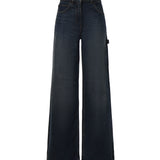 Jeans a gamba larga in denim 326DPA764DE0061 7052 COURREGES 