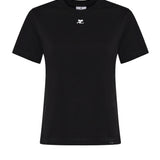 T-shirt Ac in cotone 326JTS217JS0233 9999 COURREGES 