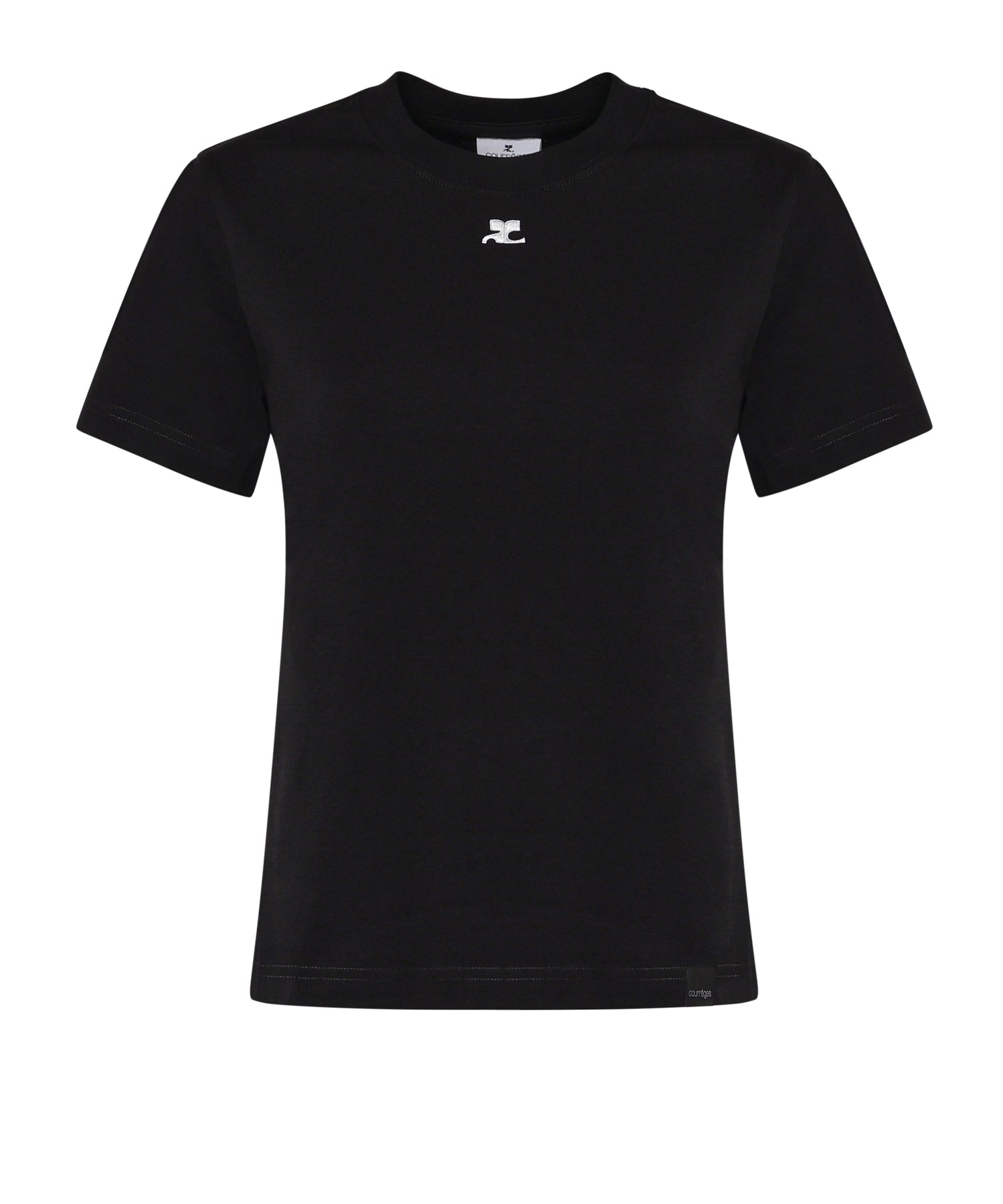 T-shirt Ac in cotone 326JTS217JS0233 9999 COURREGES 