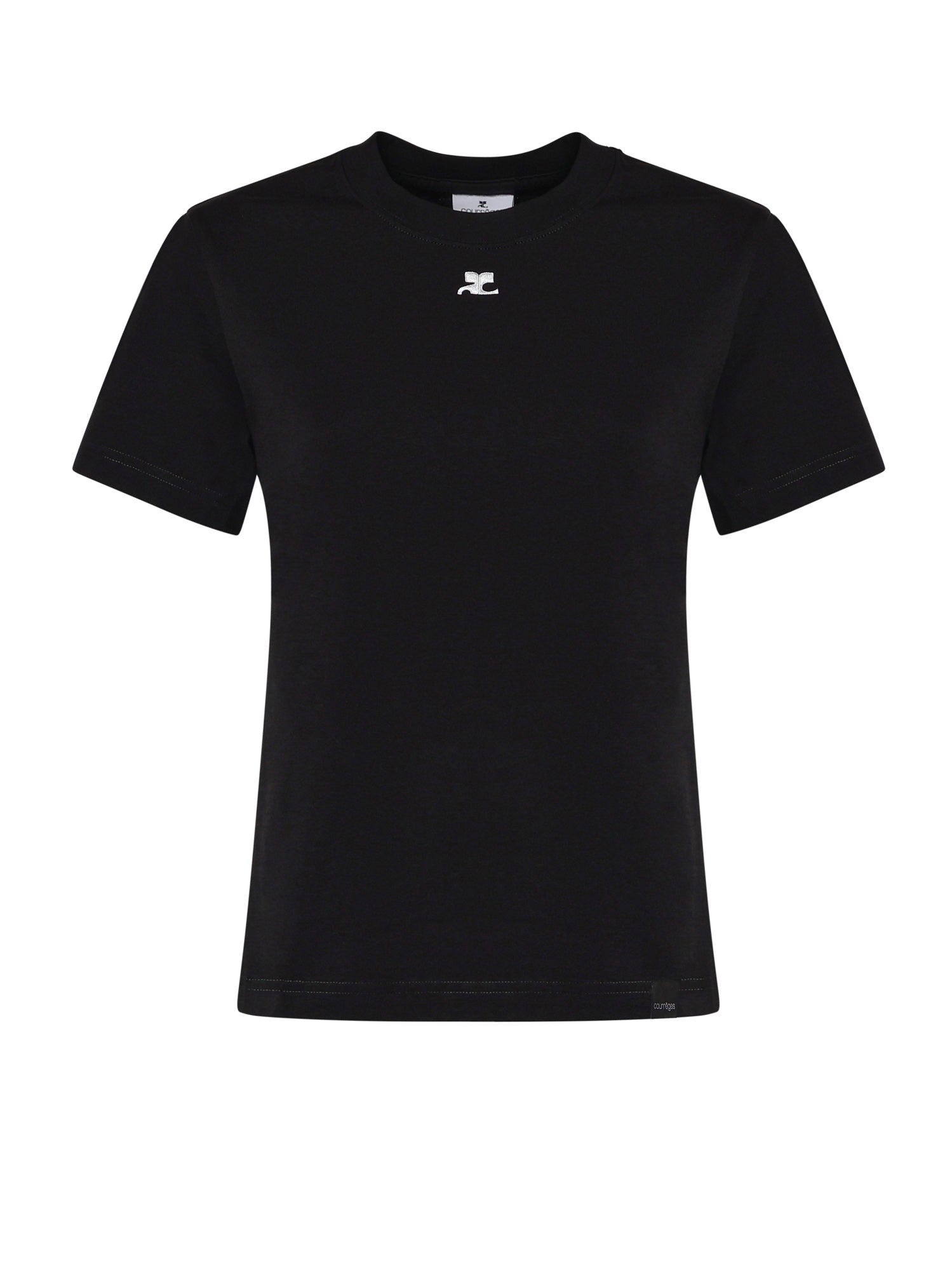 T-shirt Ac in cotone 326JTS217JS0233 9999 COURREGES 
