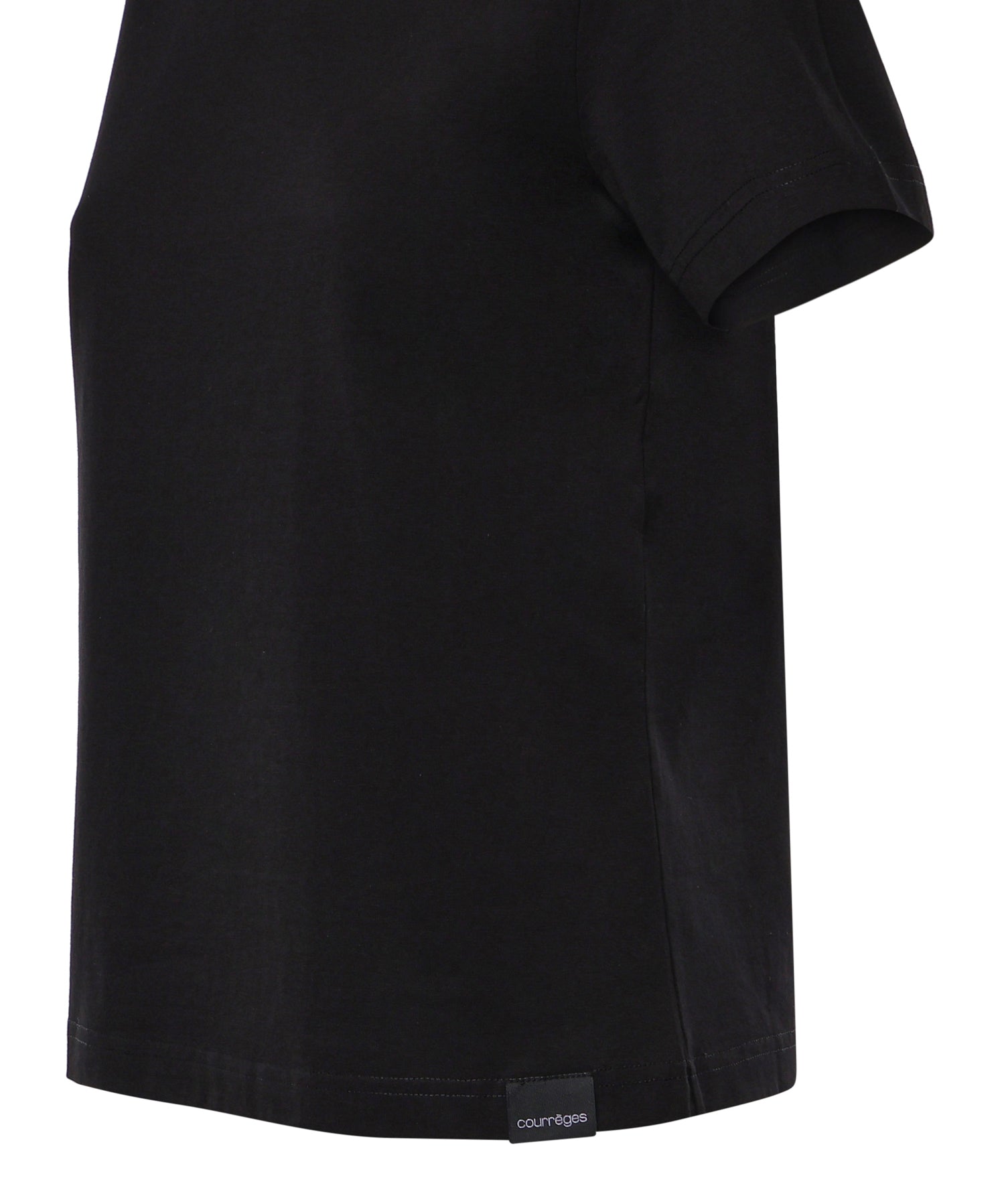 T-shirt Ac in cotone 326JTS217JS0233 9999 COURREGES 