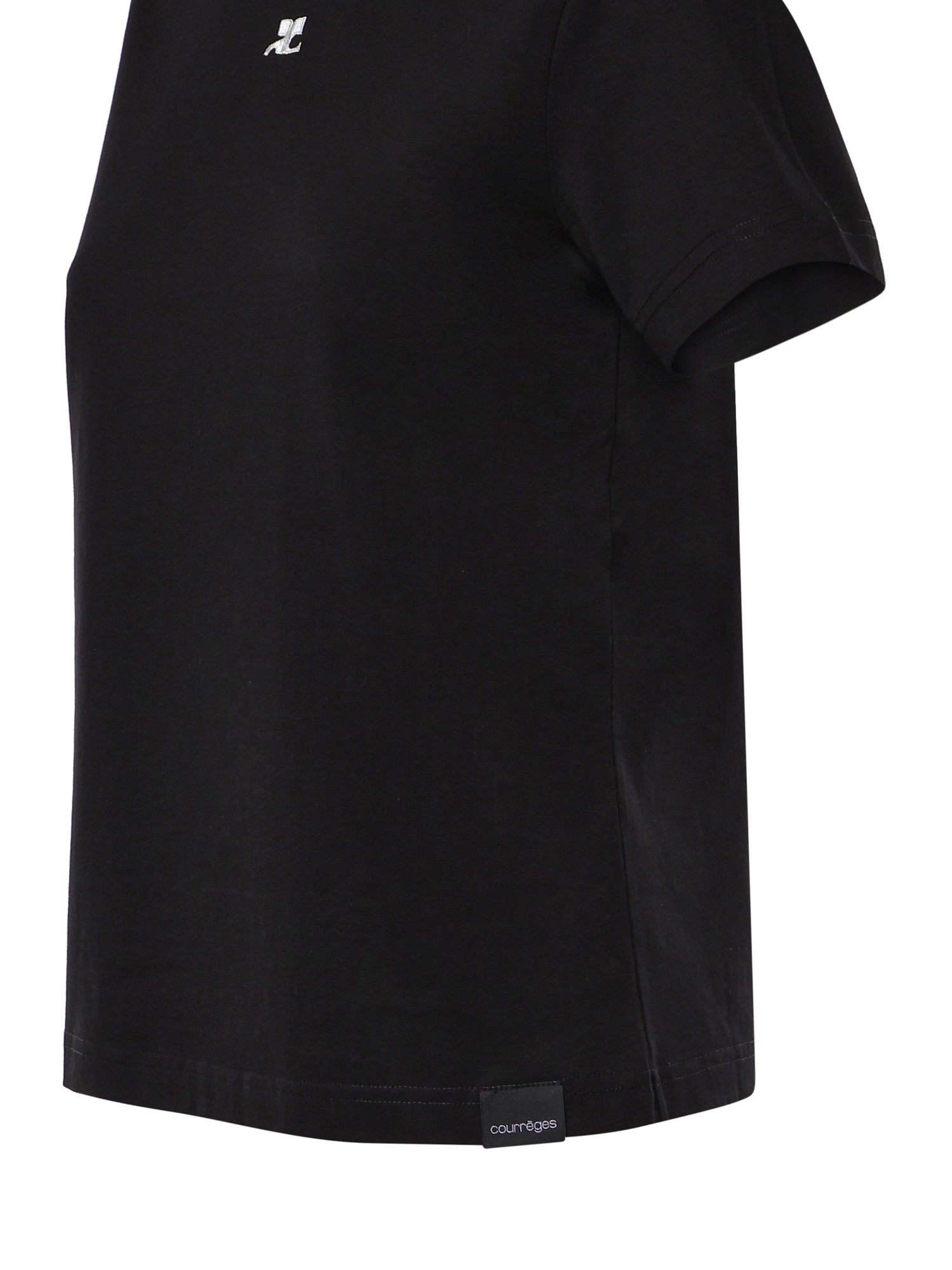 T-shirt Ac in cotone 326JTS217JS0233 9999 COURREGES 