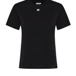 T-shirt Ac in cotone 326JTS217JS0233 9999 COURREGES 