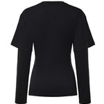T-shirt in cotone con logo 326JTS275JS0305 B126 COURREGES 