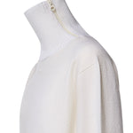 Pullover in lana con logo 326MPU293FI0062 1200 COURREGES 