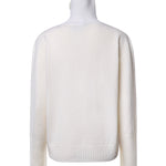 Pullover in lana con logo 326MPU293FI0062 1200 COURREGES 