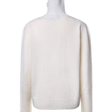 Pullover in lana con logo 326MPU293FI0062 1200 COURREGES 