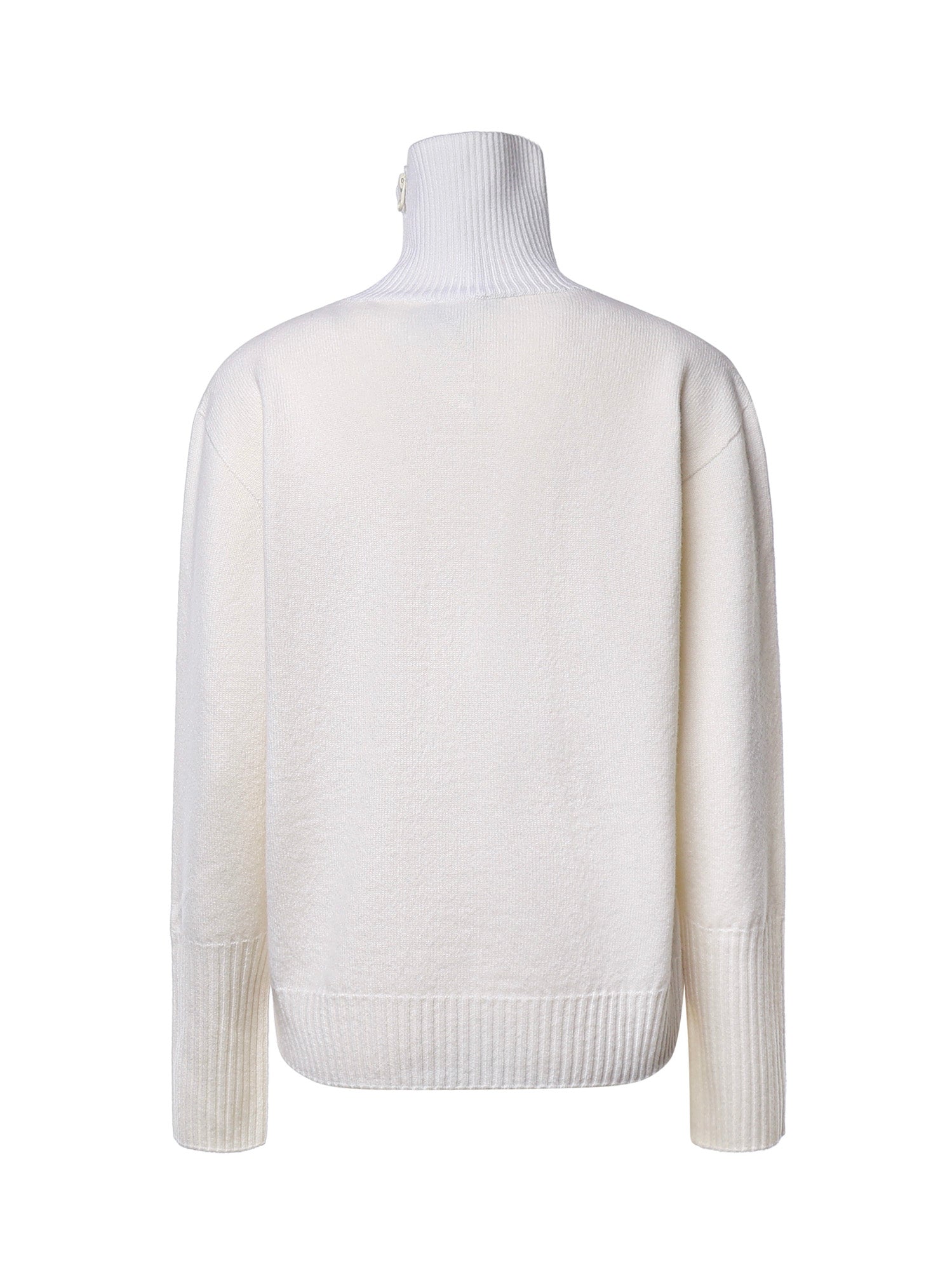Pullover in lana con logo 326MPU293FI0062 1200 COURREGES 
