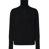 Pullover in lana con logo 326MPU293FI0062 9999 COURREGES 