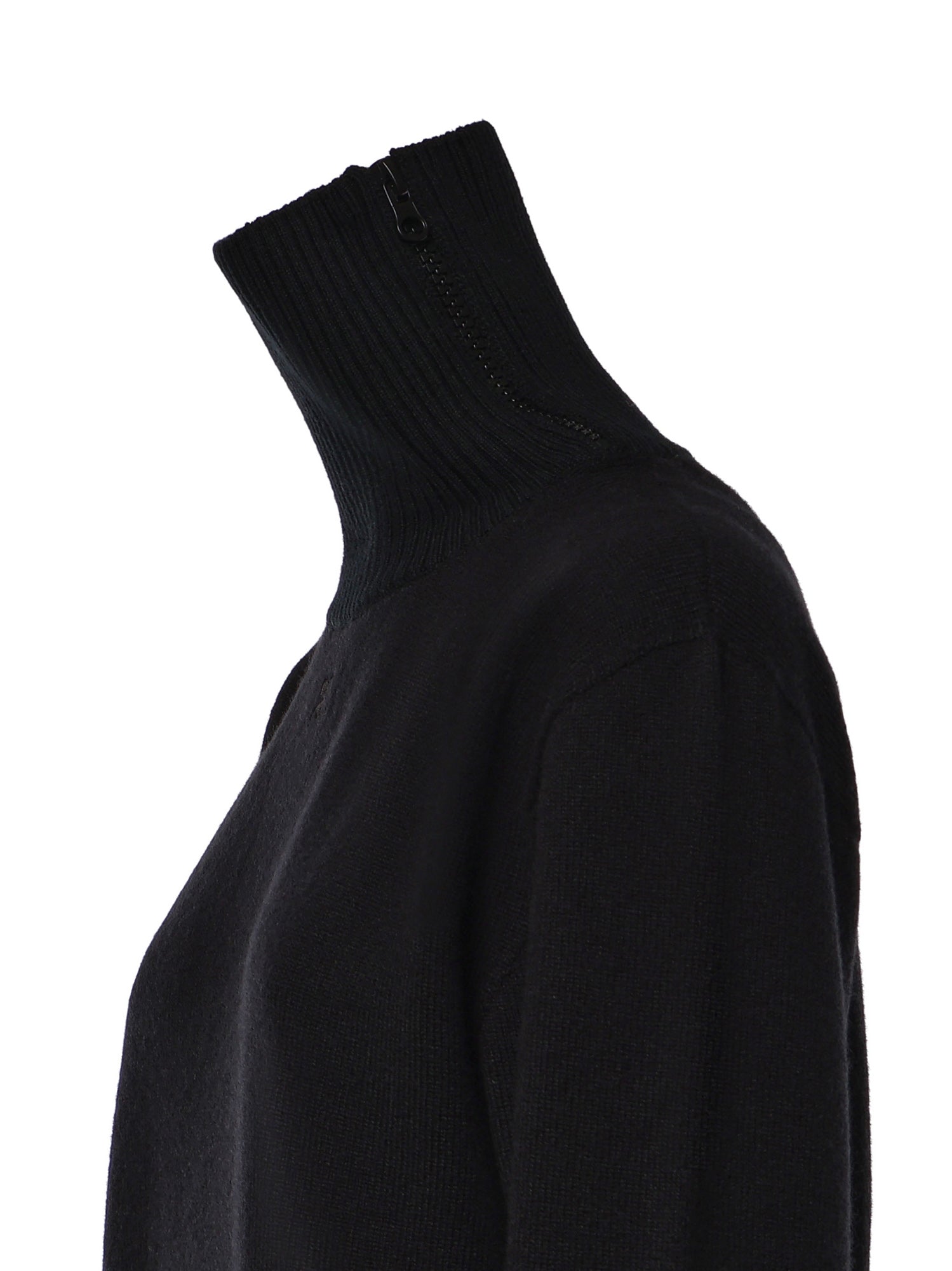 Pullover in lana con logo 326MPU293FI0062 9999 COURREGES 