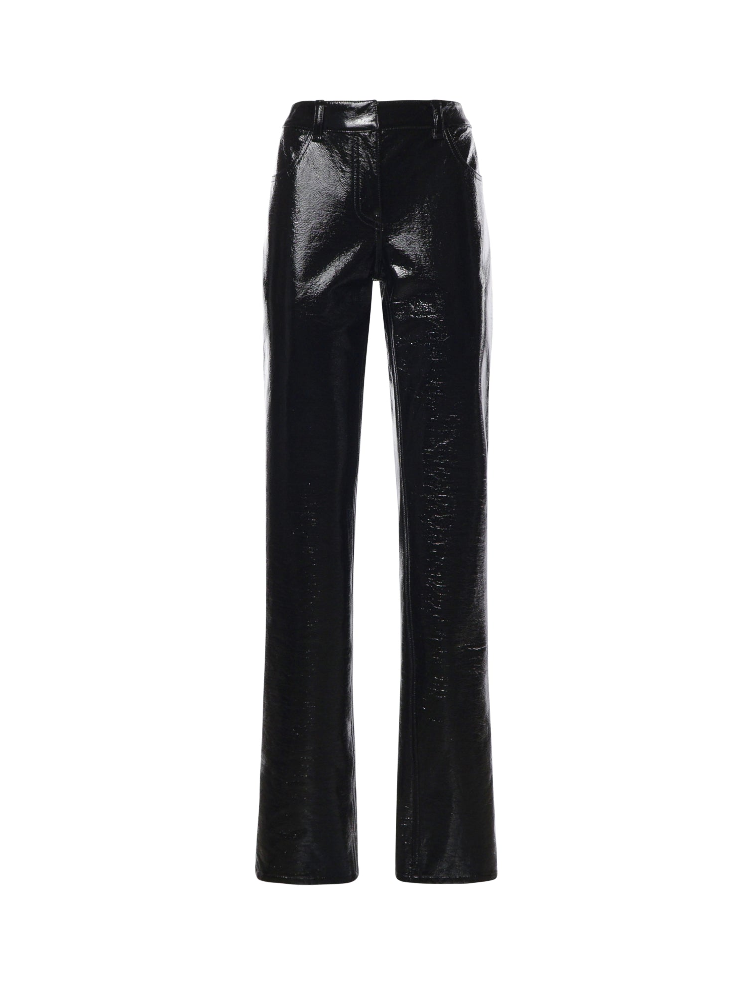 Pantaloni in vinile con logo 426CPA798VY0014 9999 COURREGES 