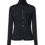 Giacca in twill con logo 426CT0589PL0007 9999 COURREGES 