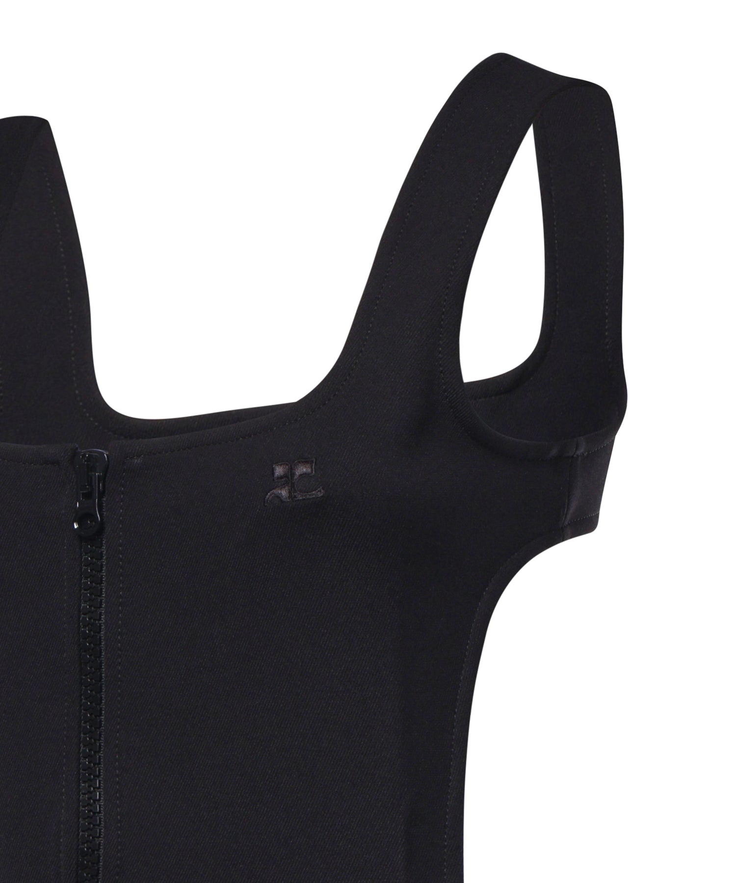 Body cut-out con logo 426CT0608PA0166 9999 COURREGES 