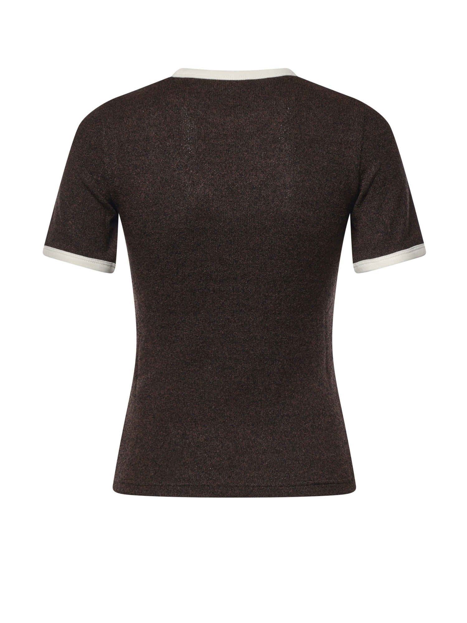 T-shirt Heather Contrast con logo 426JTS017JS0262 B384 COURREGES 