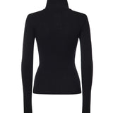 Pullover a coste con logo 426MPU318FI0001 9999 COURREGES 