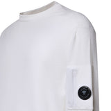 Pullover in lana merino con logo 21CMKN069A 005528A103 C.P. COMPANY 