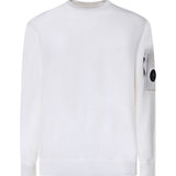 Pullover in lana merino con logo 21CMKN069A 005528A103 C.P. COMPANY 