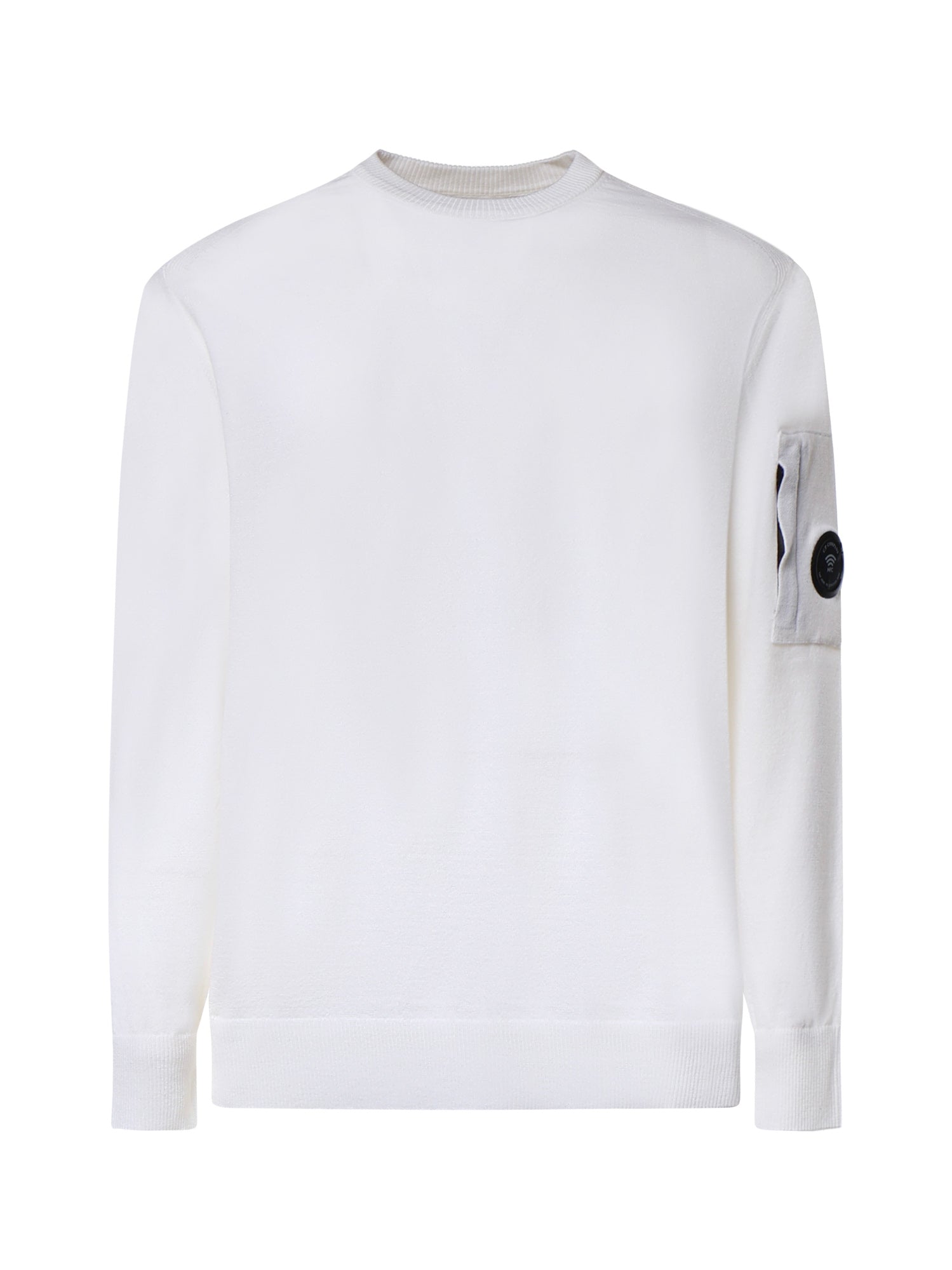 Pullover in lana merino con logo 21CMKN069A 005528A103 C.P. COMPANY 