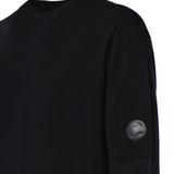 Pullover in lana merino con logo 21CMKN069A 005528A999 C.P. COMPANY 