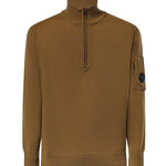 Pullover in lana merino con logo 21CMKN070A 005528A340 C.P. COMPANY 