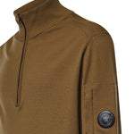 Pullover in lana merino con logo 21CMKN070A 005528A340 C.P. COMPANY 