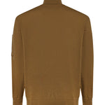Pullover in lana merino con logo 21CMKN070A 005528A340 C.P. COMPANY 