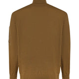 Pullover in lana merino con logo 21CMKN070A 005528A340 C.P. COMPANY 