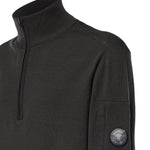 Pullover in lana merino con logo 21CMKN070A 005528A985 C.P. COMPANY 