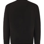 Pullover in cotone ciniglia con logo<BR/> 21CMKN196A 005558G999 C.P. COMPANY 