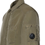 Overshirt in nylon con logo 21CMOS023A 005904G356 C.P. COMPANY 