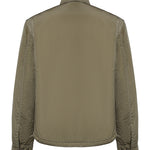 Overshirt in nylon con logo 21CMOS023A 005904G356 C.P. COMPANY 