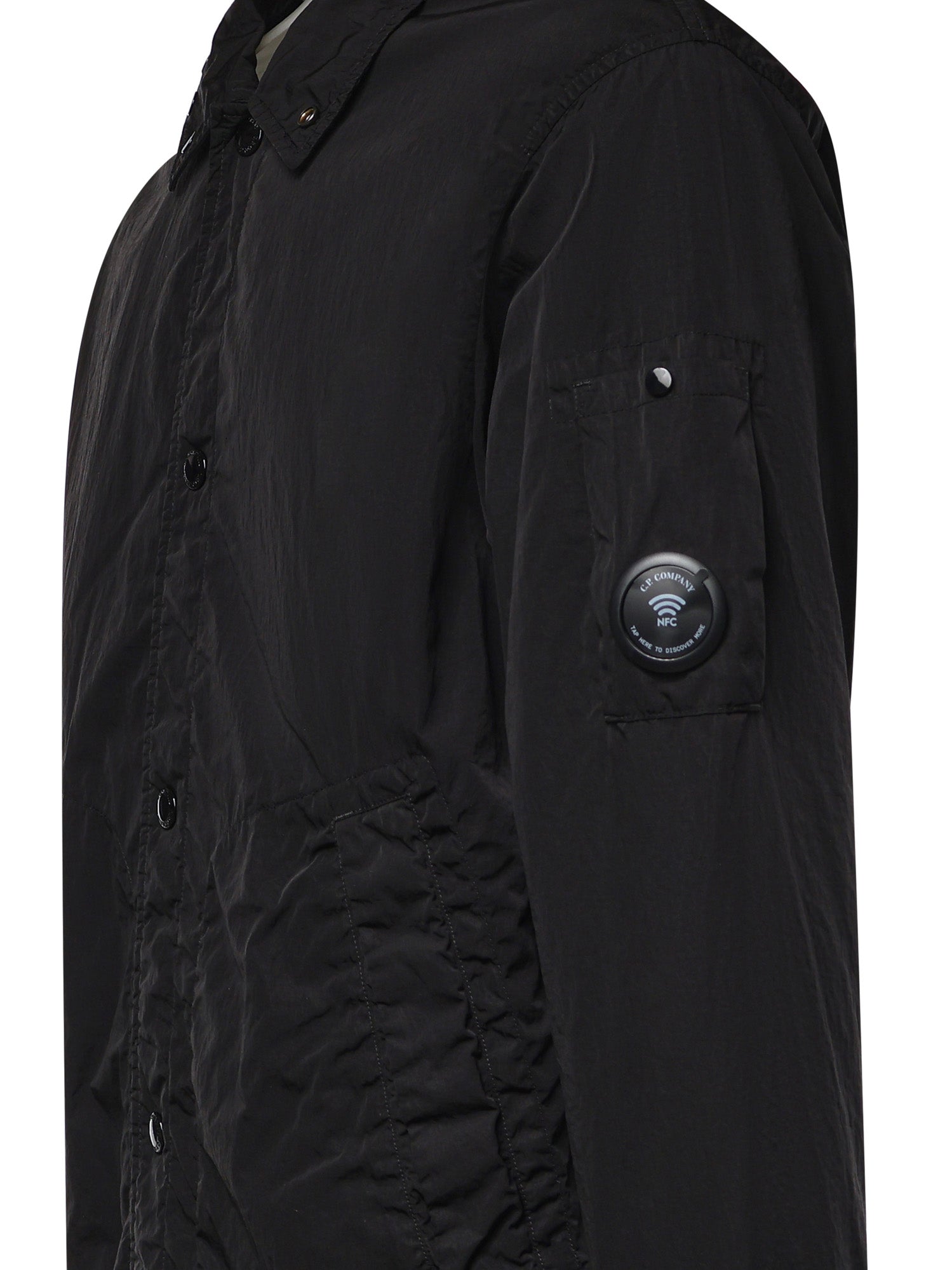 Giacca in nylon con logo 21CMOW044A 110535G999 C.P. COMPANY 