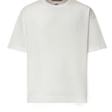 T-shirt in cotone con logo 21CMTS163A 005697G103 C.P. COMPANY 