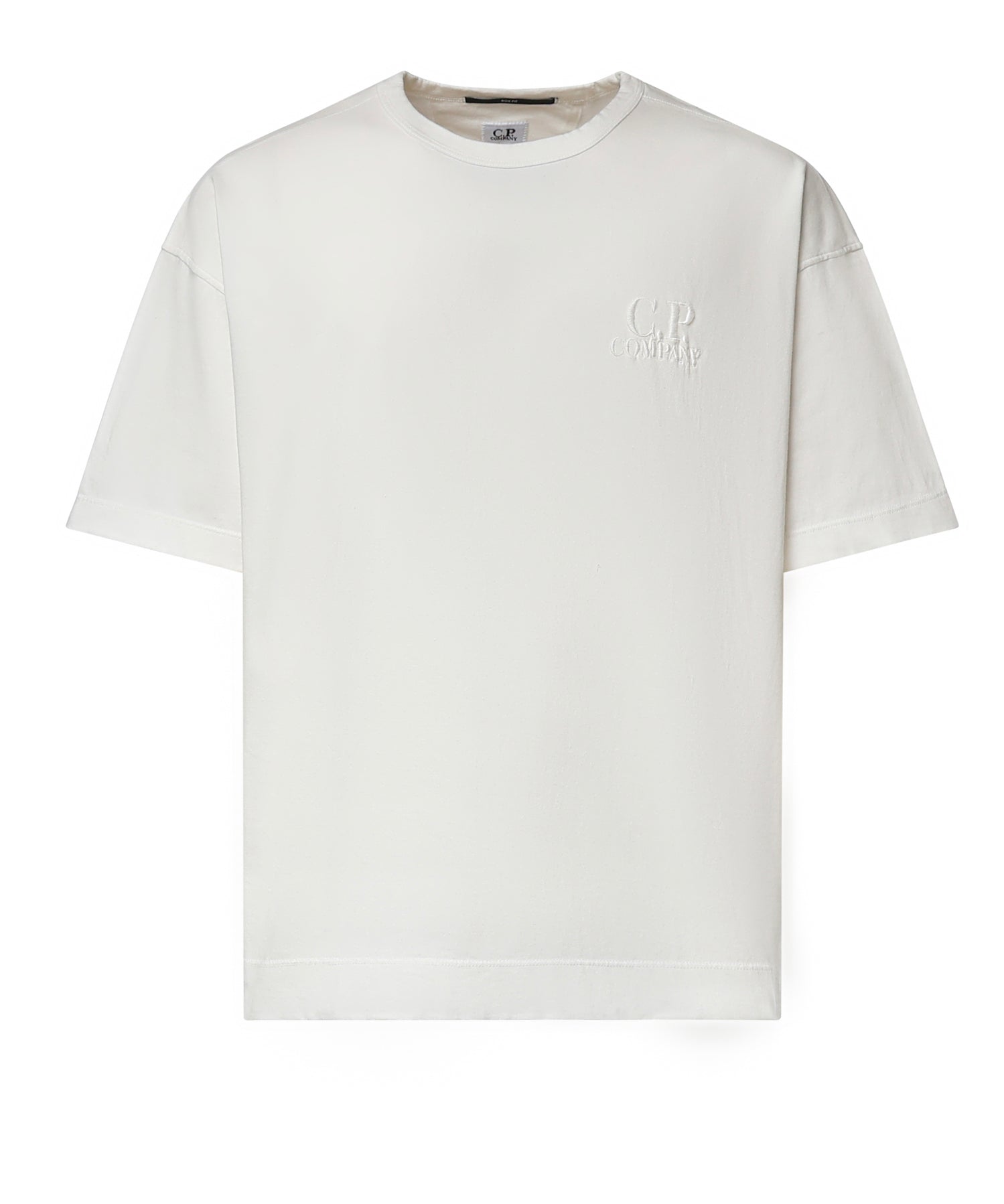 T-shirt in cotone con logo 21CMTS163A 005697G103 C.P. COMPANY 