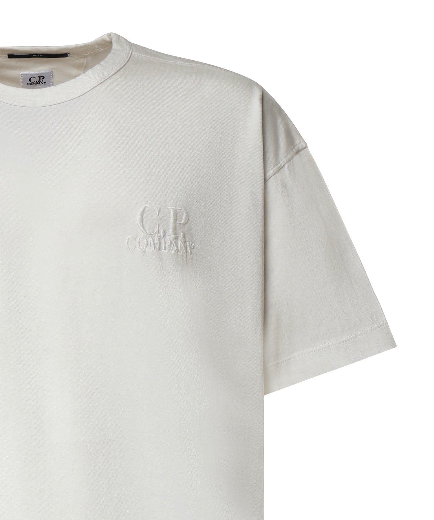 T-shirt in cotone con logo 21CMTS163A 005697G103 C.P. COMPANY 