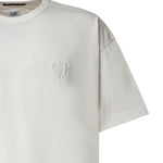 T-shirt in cotone con logo 21CMTS163A 005697G103 C.P. COMPANY 