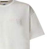 T-shirt in cotone con logo 21CMTS163A 005697G103 C.P. COMPANY 