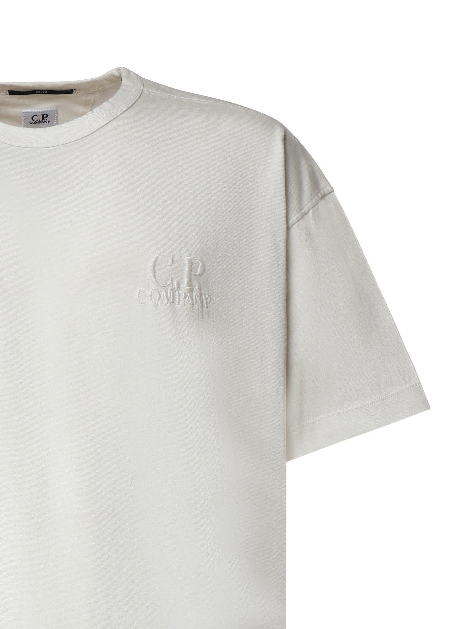 T-shirt in cotone con logo 21CMTS163A 005697G103 C.P. COMPANY 