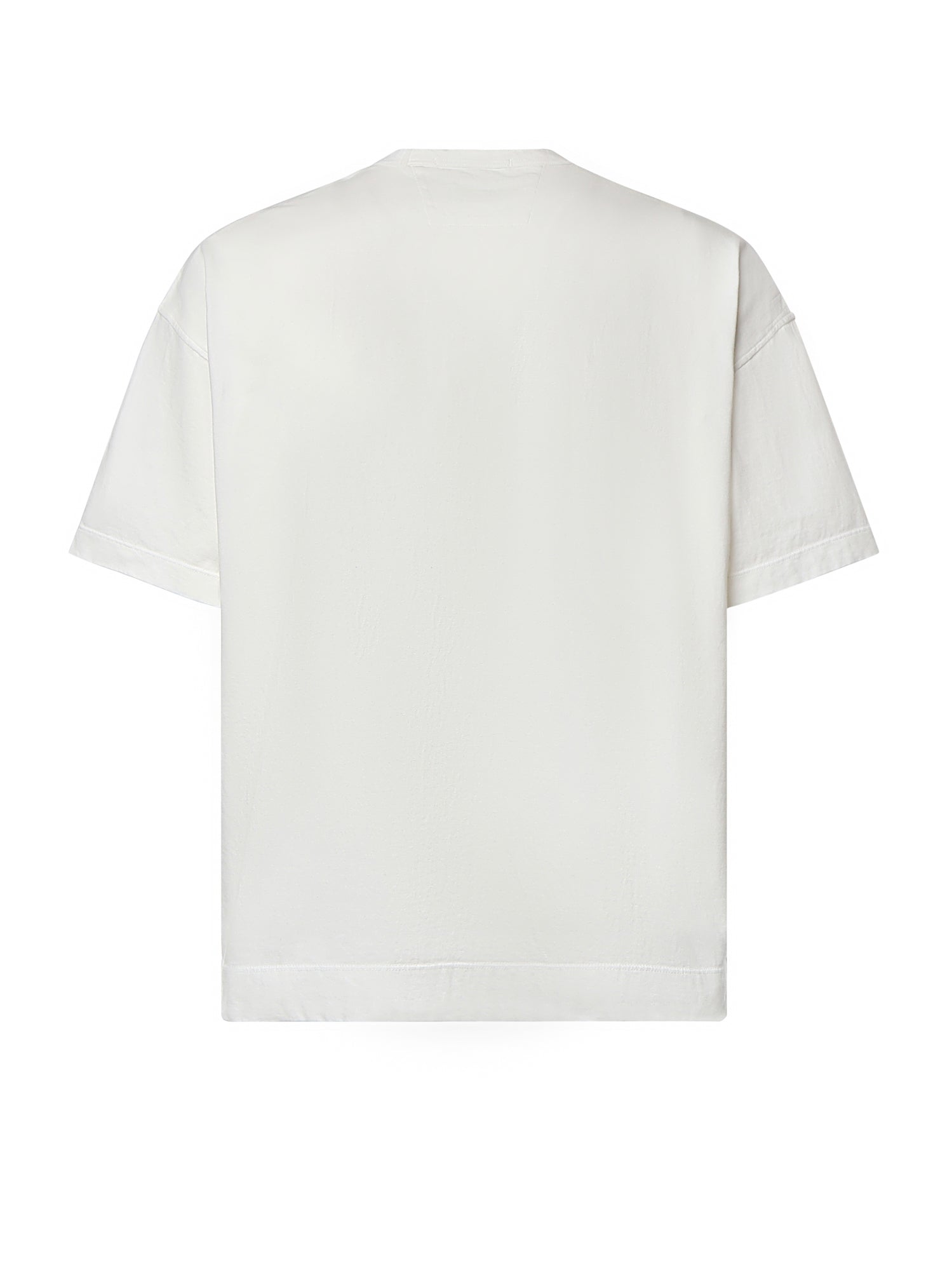 T-shirt in cotone con logo 21CMTS163A 005697G103 C.P. COMPANY 