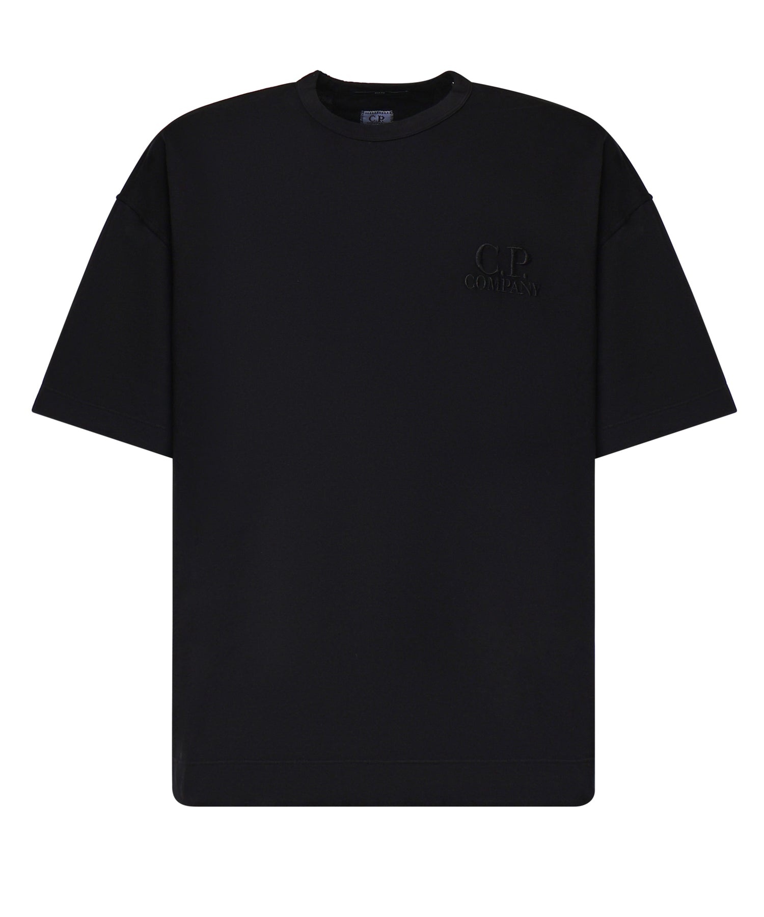 T-shirt in cotone con logo 21CMTS163A 005697G999 C.P. COMPANY 