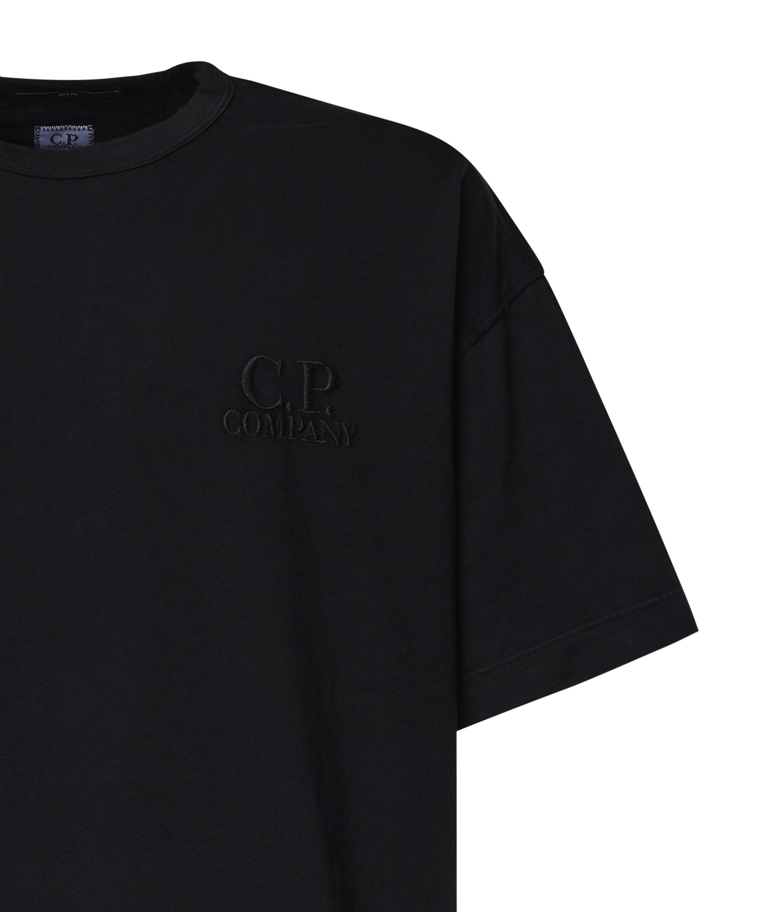 T-shirt in cotone con logo 21CMTS163A 005697G999 C.P. COMPANY 