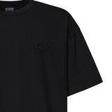 T-shirt in cotone con logo 21CMTS163A 005697G999 C.P. COMPANY 