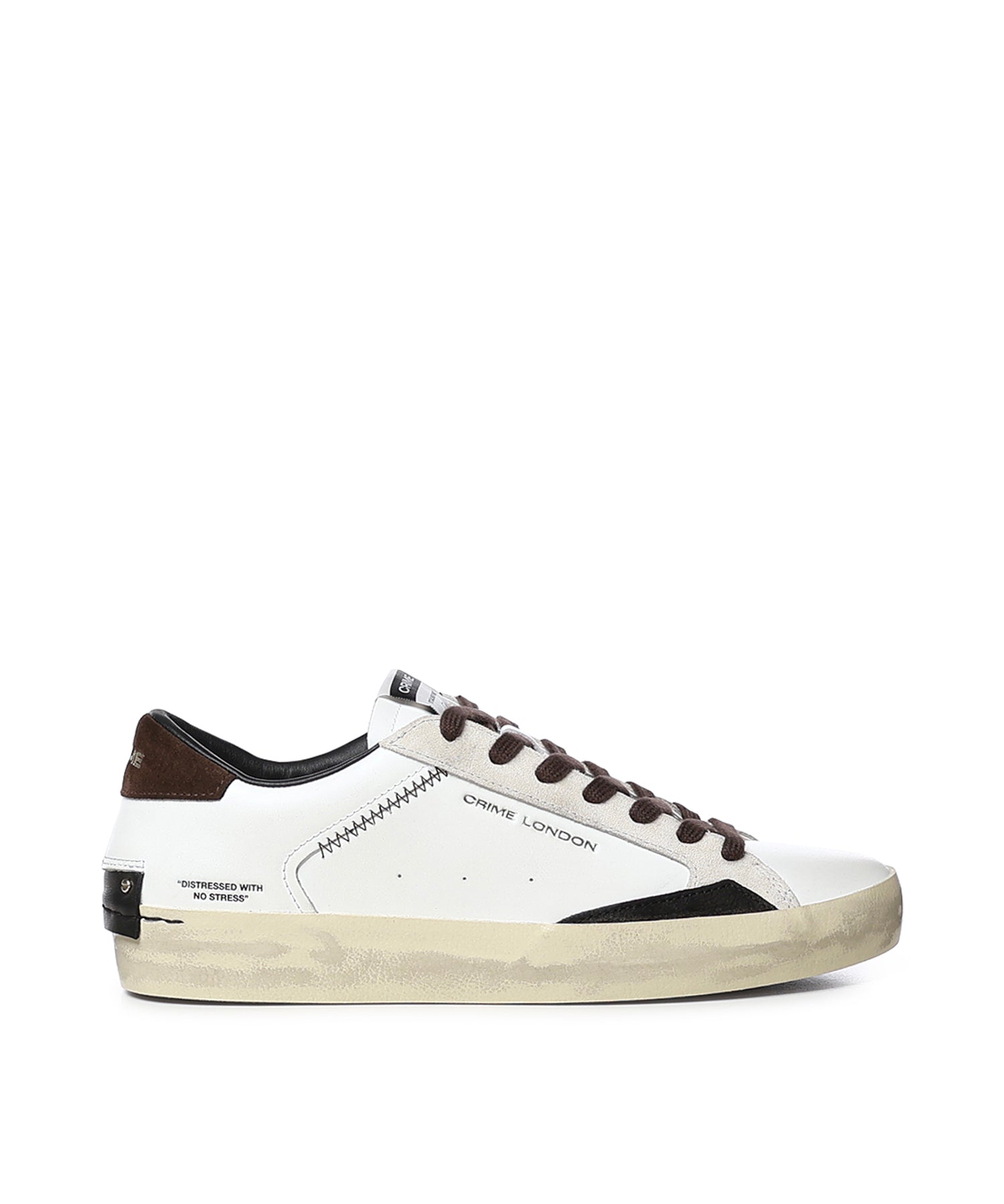 Sneaker Distressed in pelle 10003AA9  CRIME LONDON 