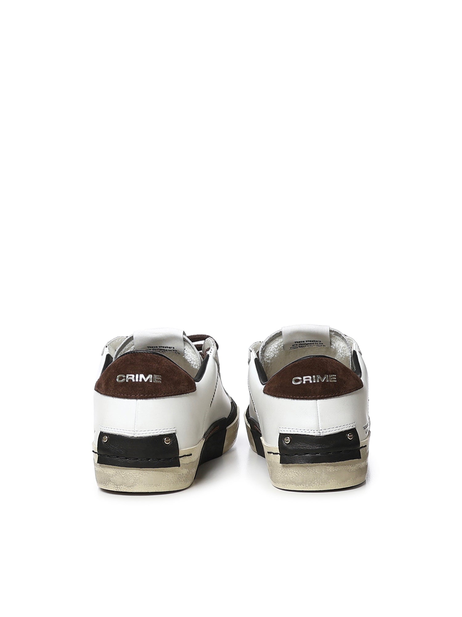 Sneaker Distressed in pelle 10003AA9  CRIME LONDON 