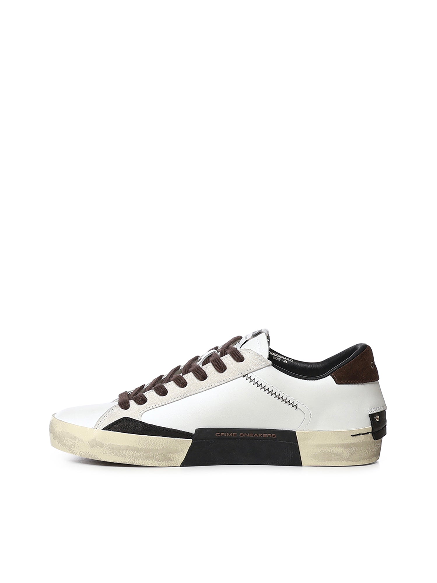 Sneaker Distressed in pelle 10003AA9  CRIME LONDON 