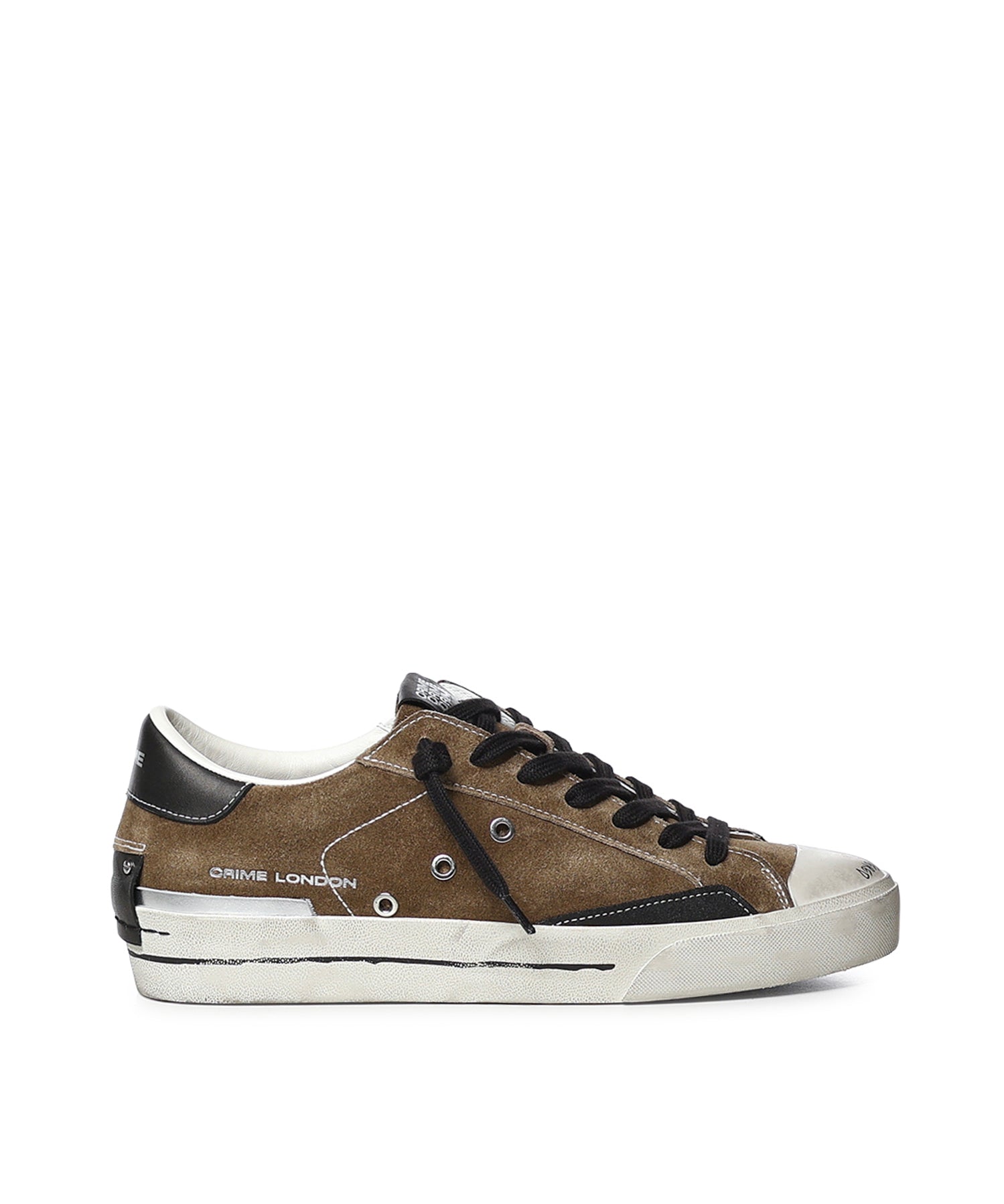 Sneaker Midnight in suede<BR/> 10151AA9  CRIME LONDON 