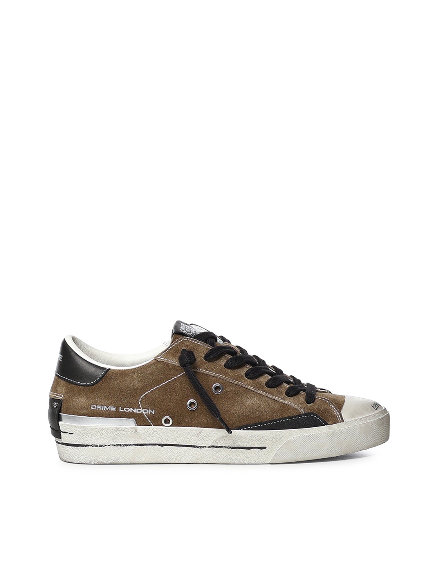 Sneaker Midnight in suede<BR/> 10151AA9  CRIME LONDON 