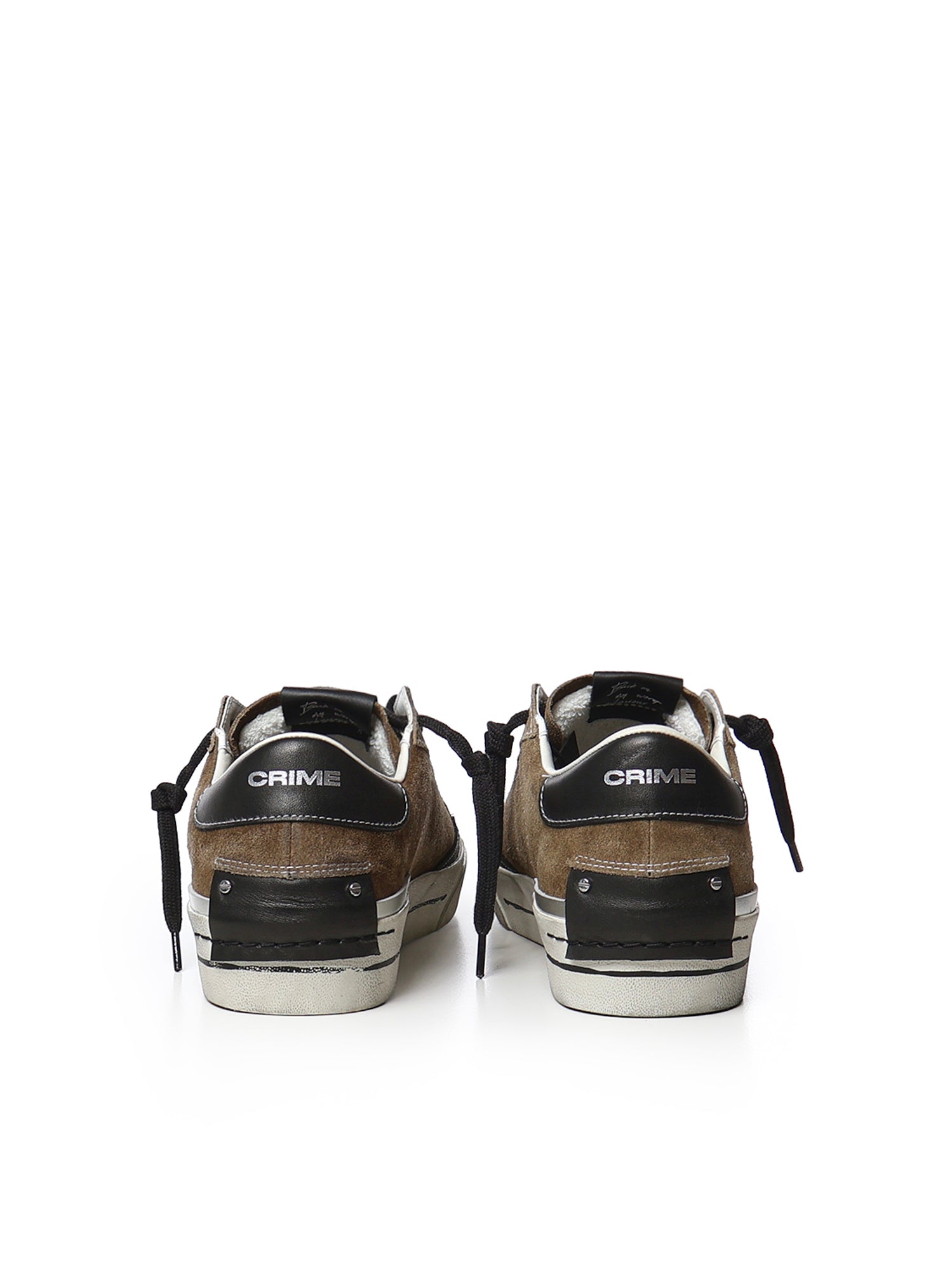 Sneaker Midnight in suede<BR/> 10151AA9  CRIME LONDON 