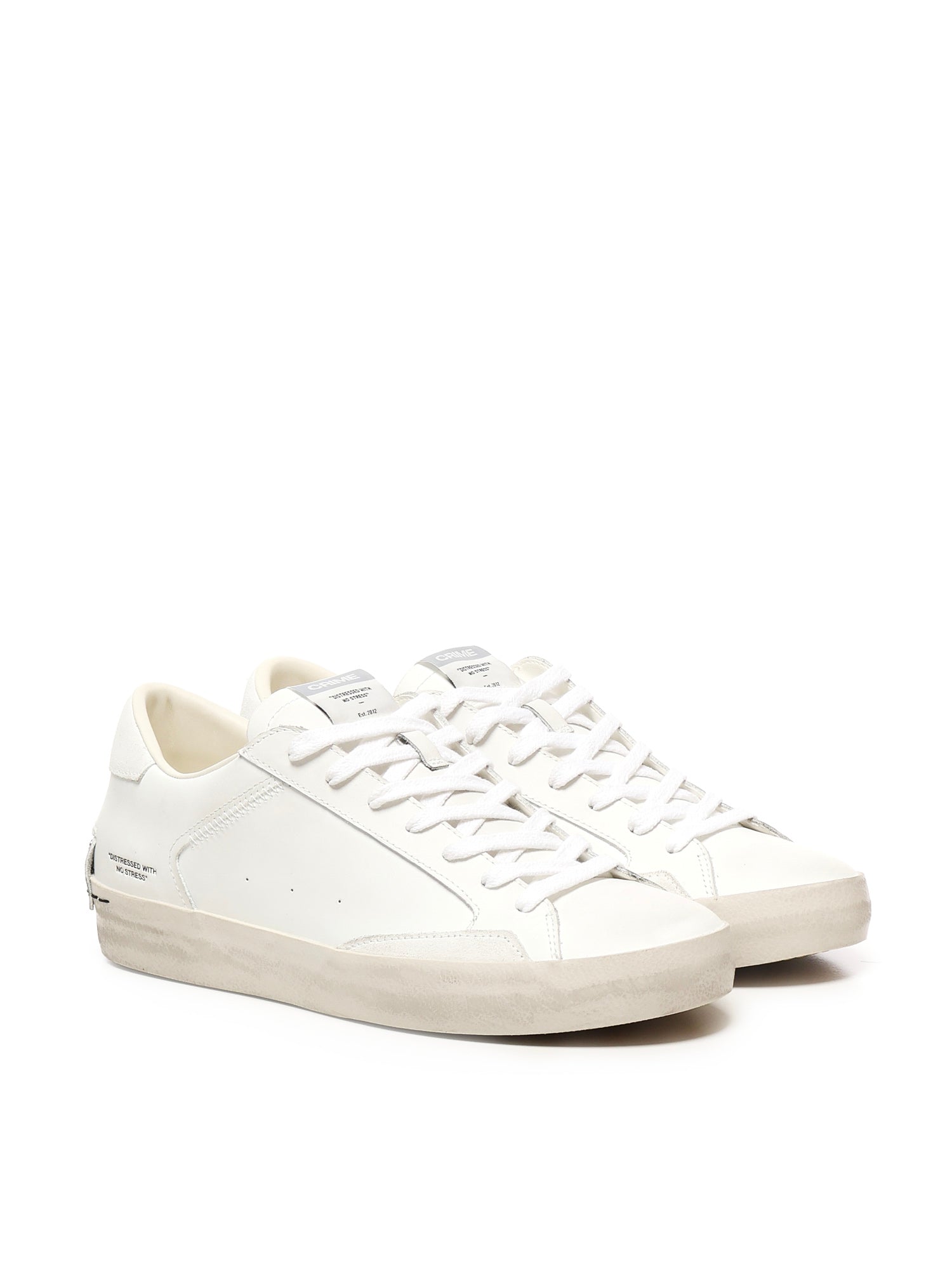 Sneaker Distressed in pelle 16014PP5  CRIME LONDON 