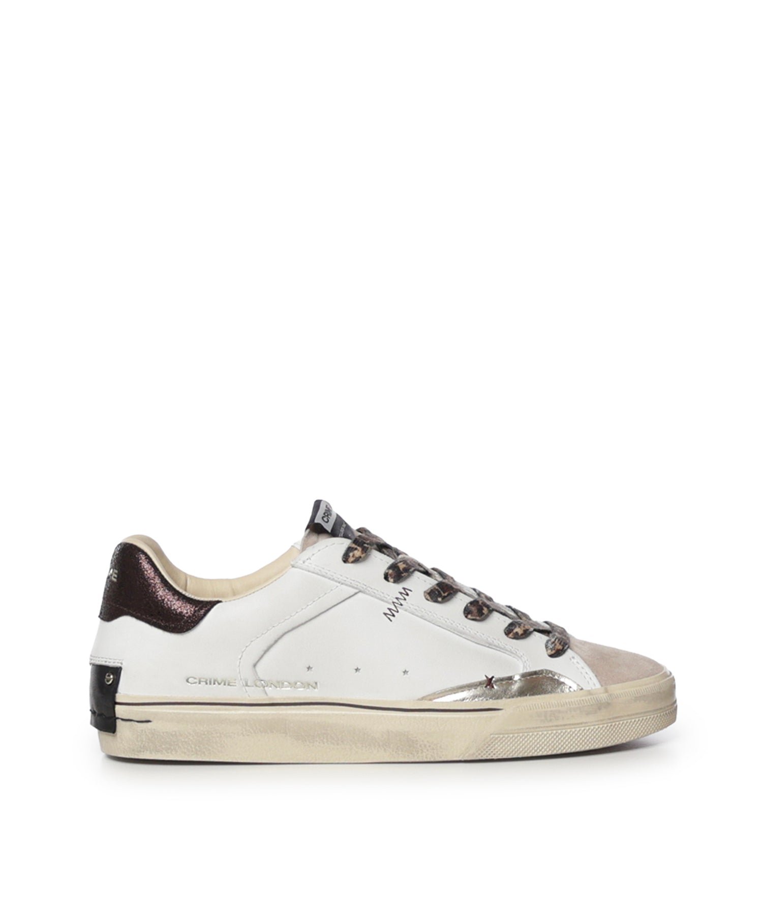 Sneaker Deconstructed in pelle 23071AA9  CRIME LONDON 